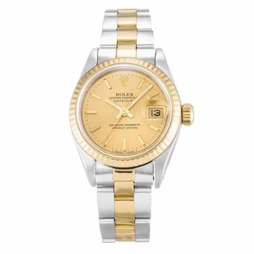 Rolex Datejust Lady Champagne Dial 69173 Ladies 26MM