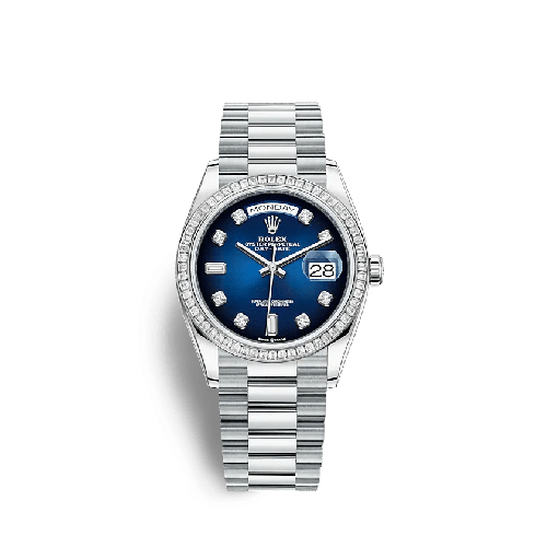 Rolex Day-Date 128396TBR 36mm Blue