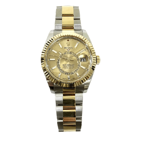 Rolex Sky-Dweller 326933 Champagne Dial Dec 2020