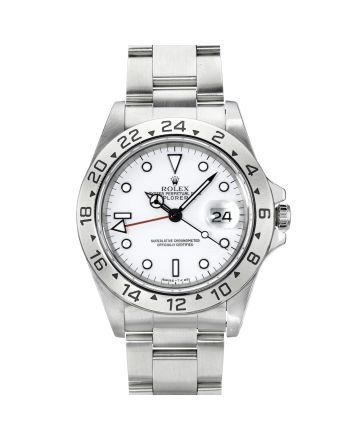 Rolex Explorer II 16570 Polar White