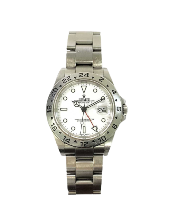 Rolex Explorer II 16570 White Dial Oct 04