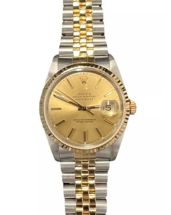 Rolex Datejust 16233 Champagne Dial